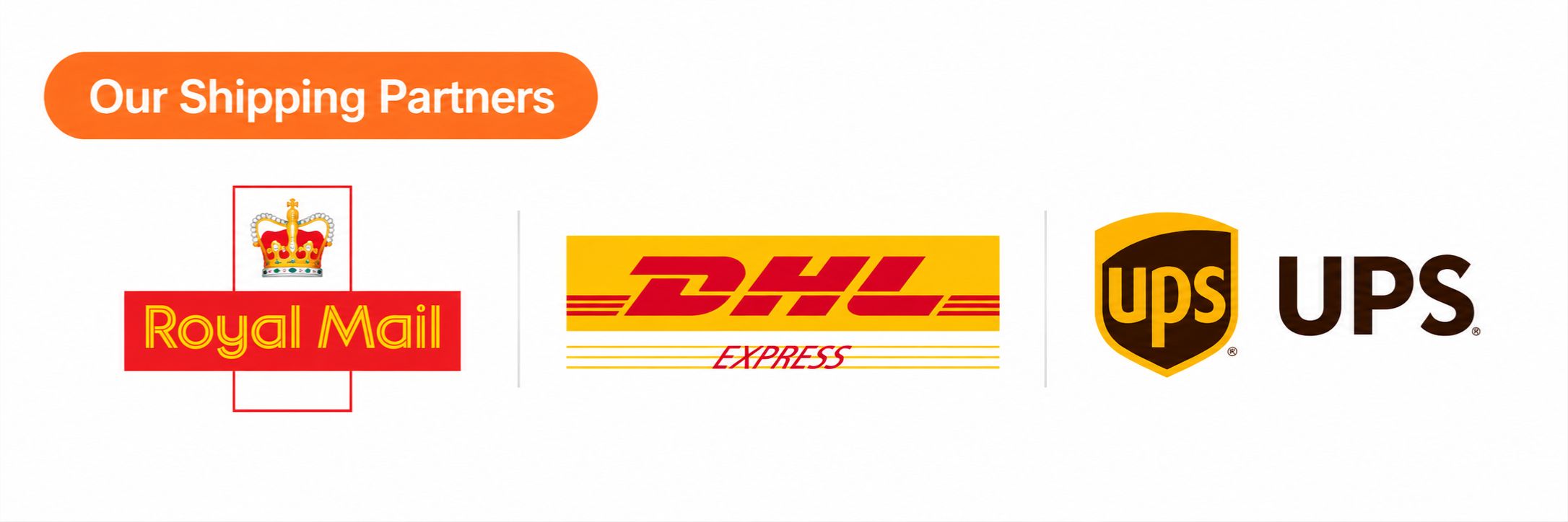 Our Shipping Partners - Sausage Dog Gifts UK