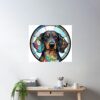 cpostermediumsquare product1000x1000.2 7 - Sausage Dog Gifts UK