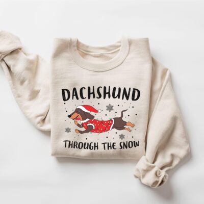 Sausage Dog Christmas Sweatshirt