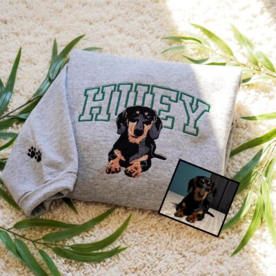 Doxie Custom Name Custom Image Name Sweatshirt