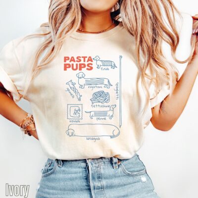 Dachshund Pasta Pups T-shirt
