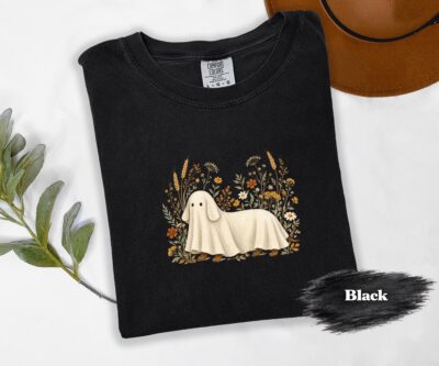 Dachshund Ghost Halloween T-shirt