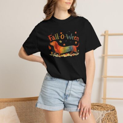 Dachshund Fall Halloween T-shirt