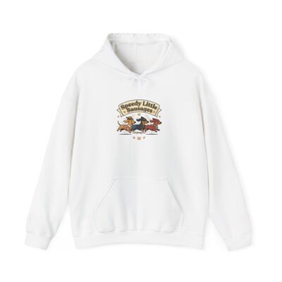 Sausage Dog Running Design Hoodie