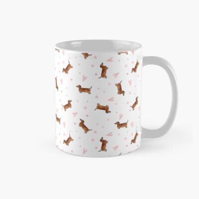 Sausage Dog Vintage Design Mug
