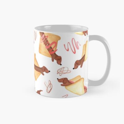 Sausage Dog Modern Design Mug