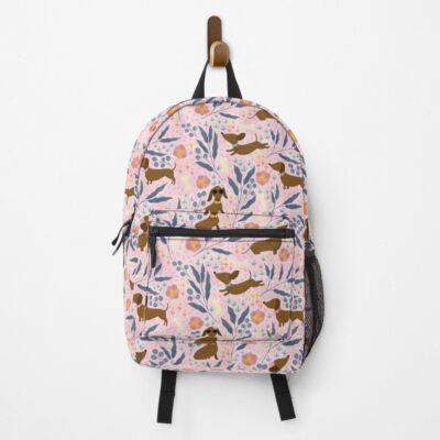 Sausage Dog Signature Artwork Backpack