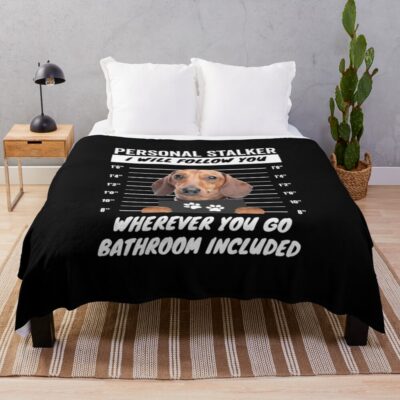 Dachshund Classic Design Throw Blanket