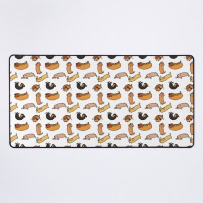 Sausage Dog Graphic Tribute Mouse Pad