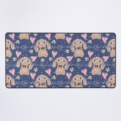 Dachshund Modern Design Mouse Pad
