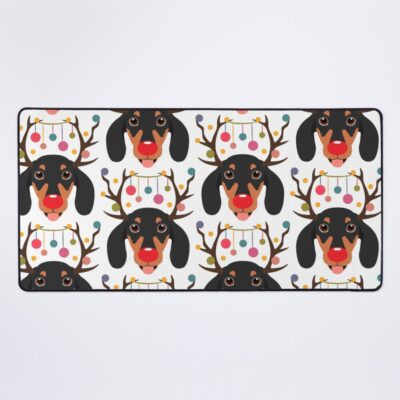 Sausage Dog Minimalist Design Mouse Pad