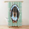 urshower curtain closedsquare1000x1000.1 10 - Sausage Dog Gifts UK