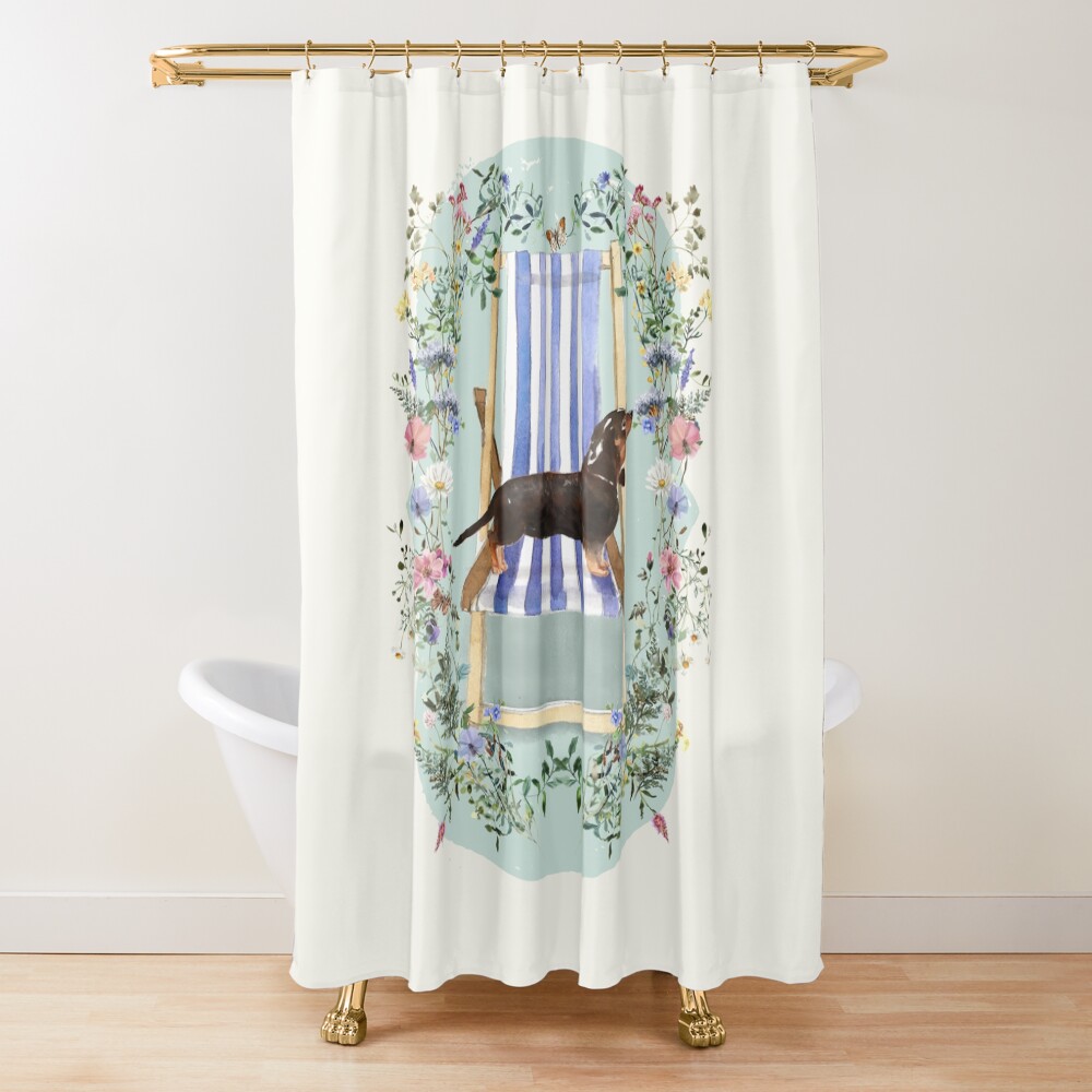 urshower_curtain_closedsquare1000x1000.1 - Sausage Dog Gifts UK